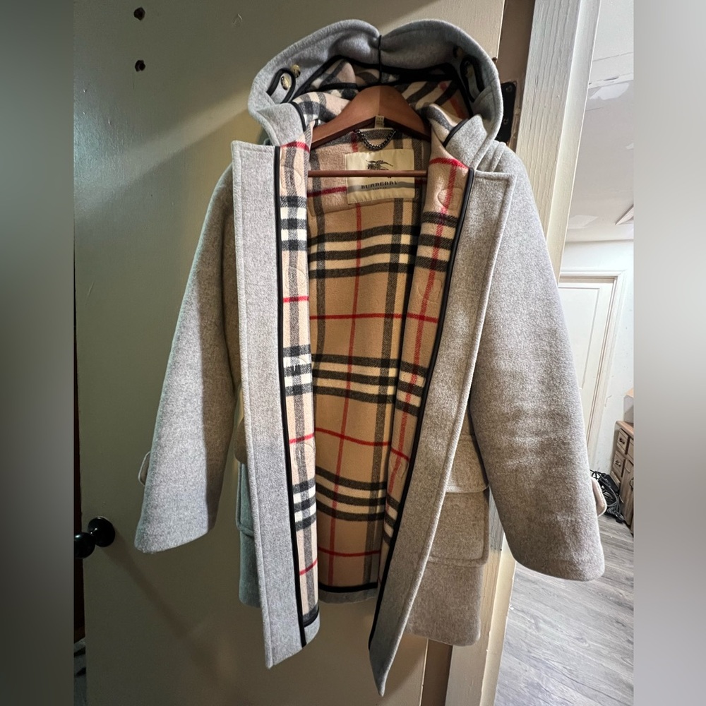 Wool Burberry Coat